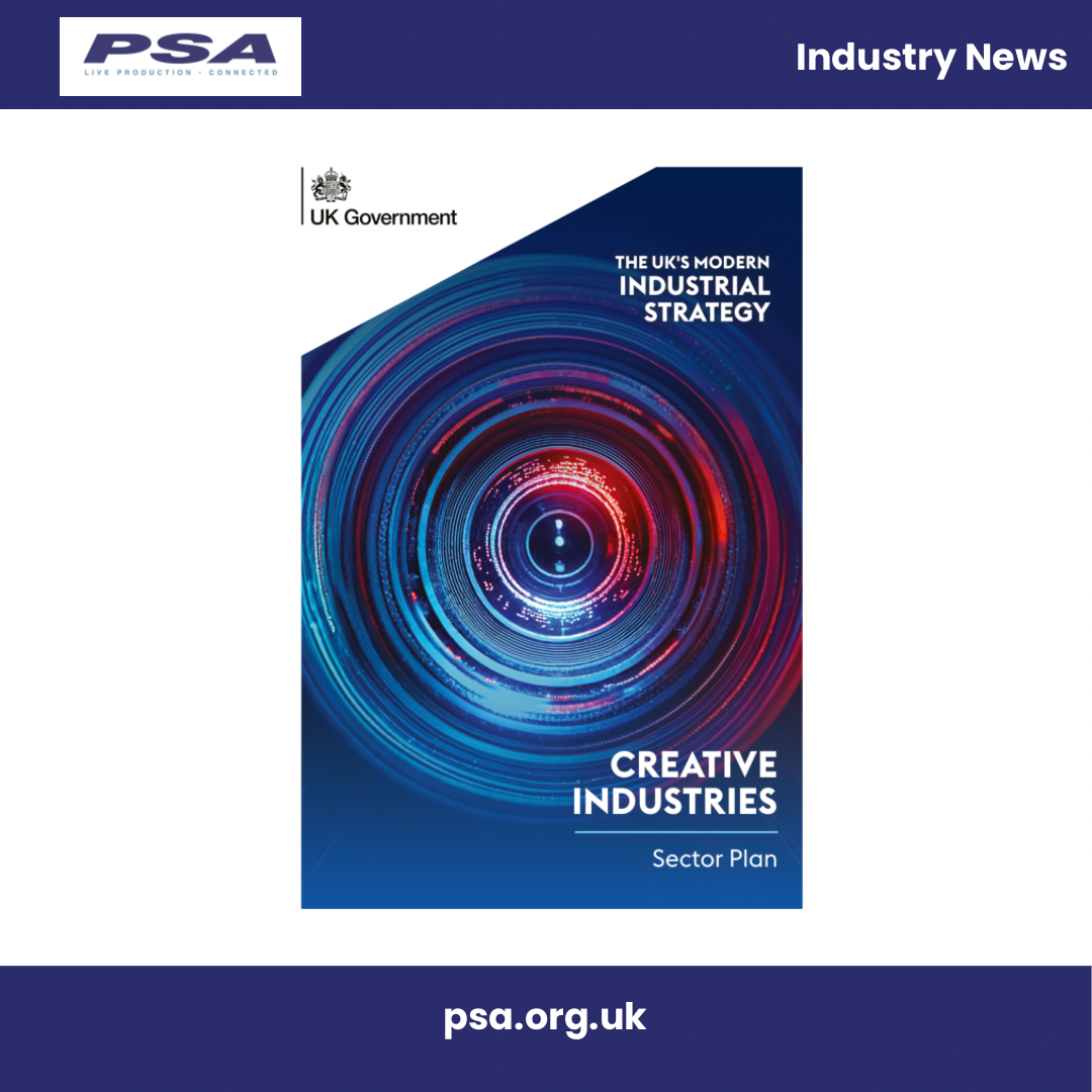 UK Government publishes Creative Industries Sector plan – Production ...