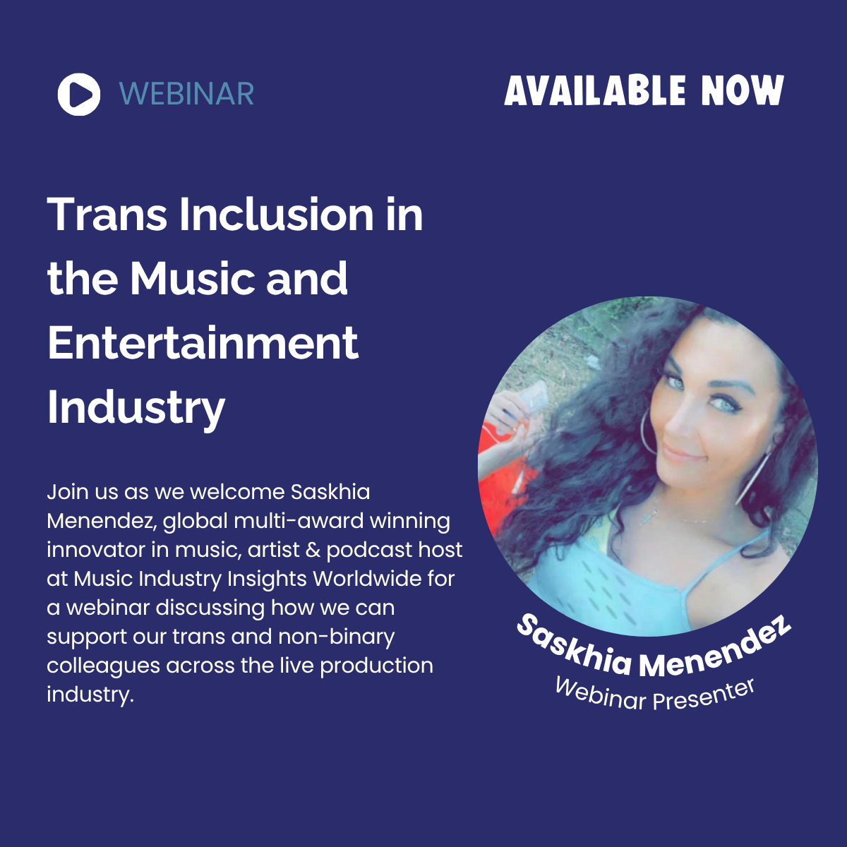 Trans Inclusion in the Music and Entertainment Industry – Production ...